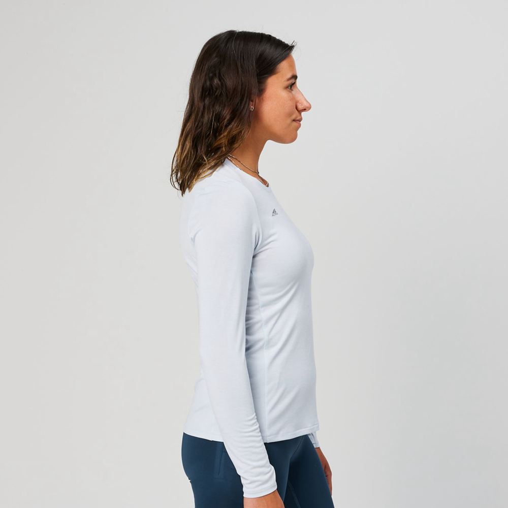 T-Shirt Altra Core Long Sleeve Bleu Femme | RJD-42688400