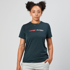 T-Shirt Altra Everyday Performance Short Sleeve Noir Femme | MBT-10583982