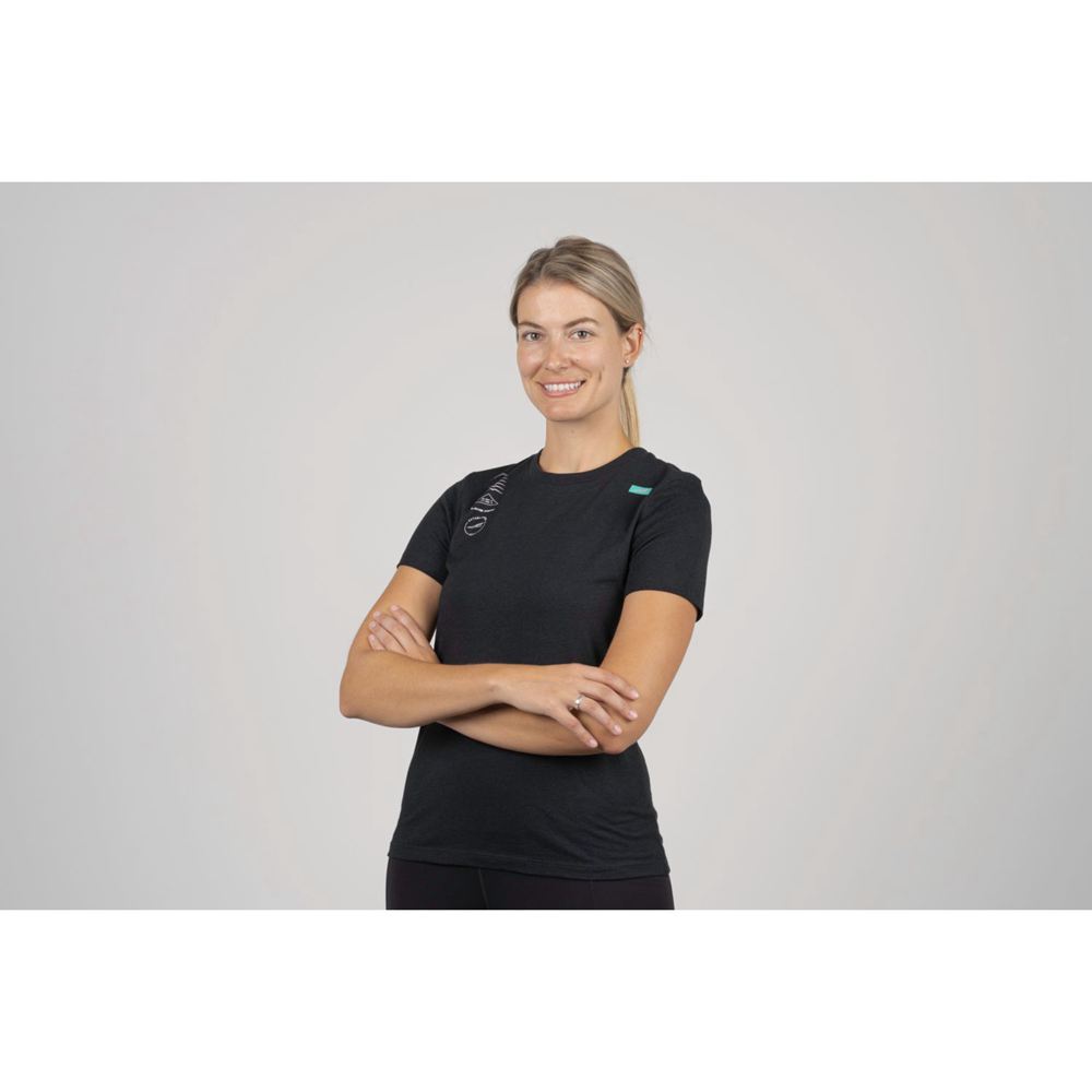 T-Shirt Altra Legend Short Sleeve Noir Femme | XBY-35584717