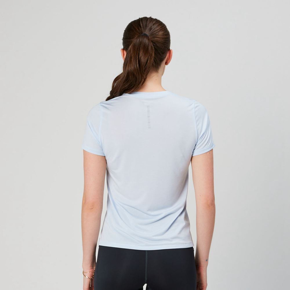 T-Shirt Altra Core Short Sleeve Bleu Femme | FGA-61396089