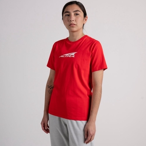 T-Shirt Altra Everyday Recycled Rouge Femme | YLW-31281118