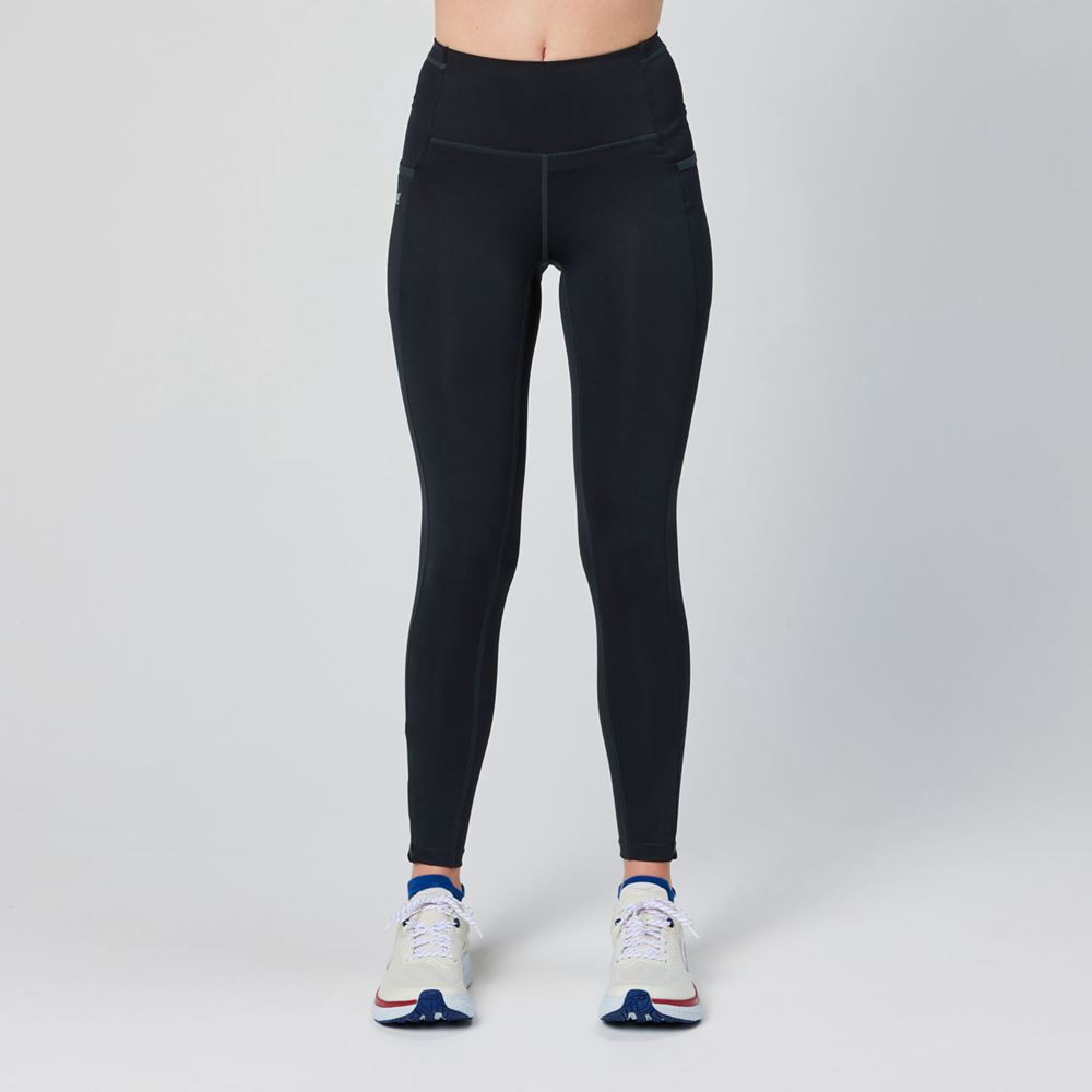 Leggings Altra Core Crop Noir Femme | ERU-17496113