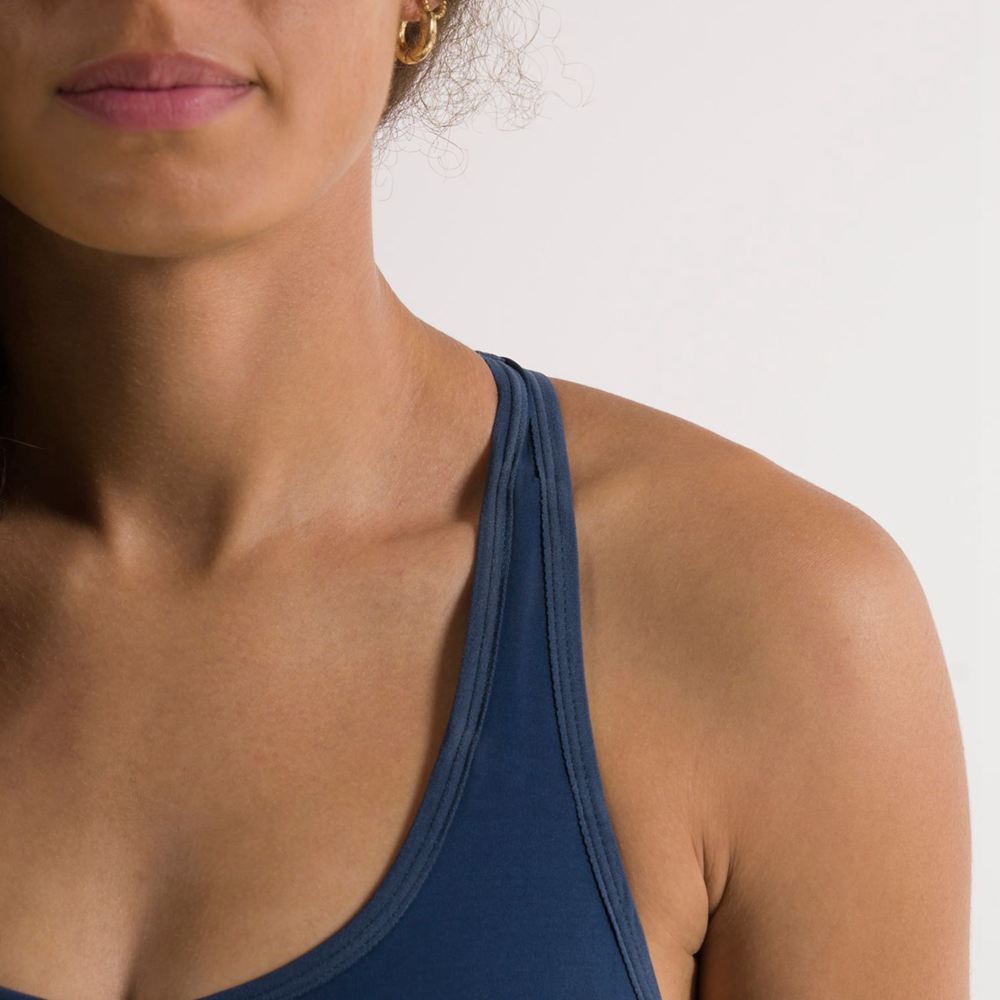 Soutien Gorge Sport Altra Core Bleu Femme | EAQ-36331439