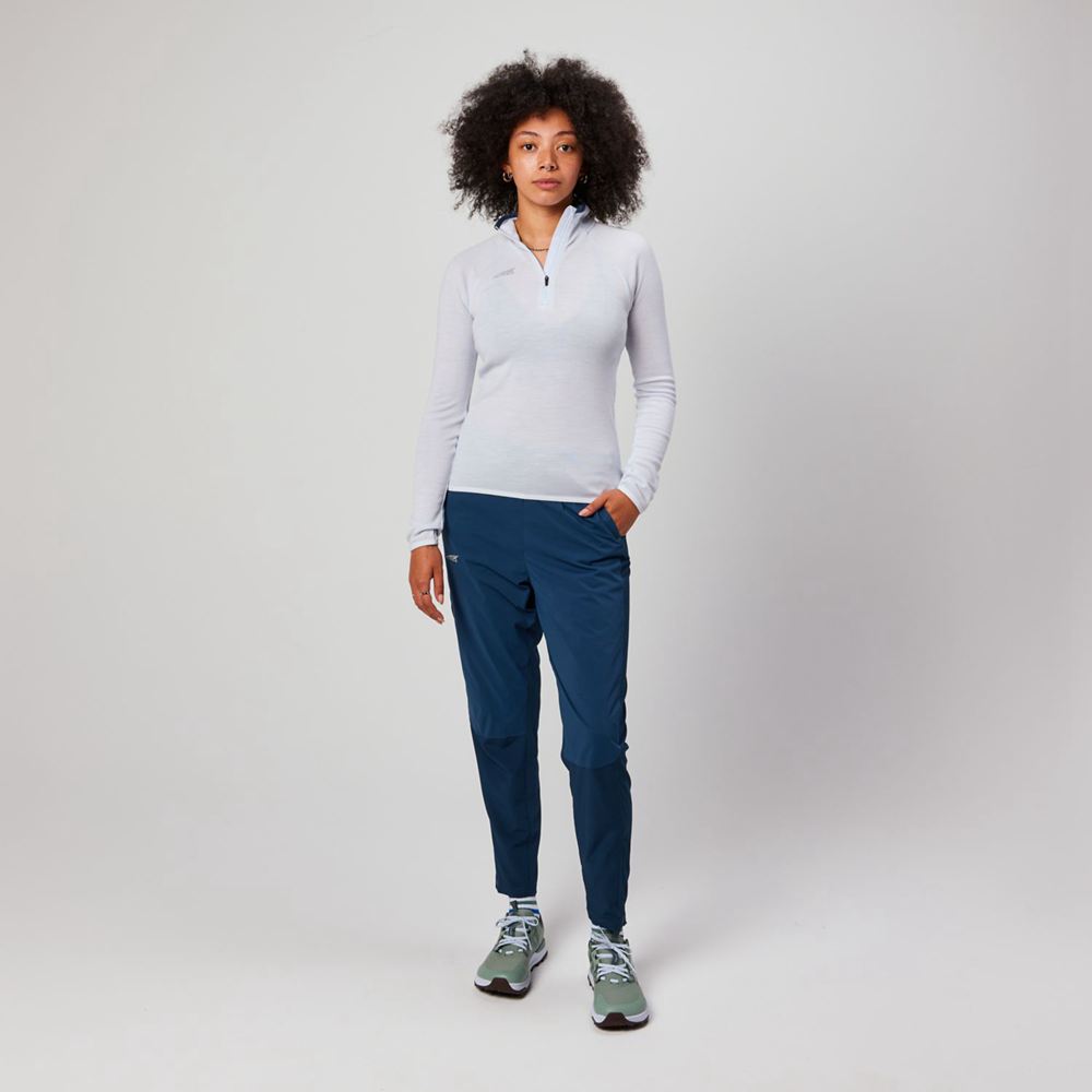 Pantalon Altra Trail Wind Bleu Marine Femme | TIN-26565983