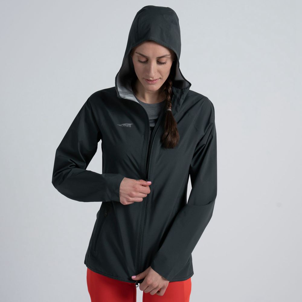 Veste Altra Waterproof Run Noir Femme | GBH-16664526