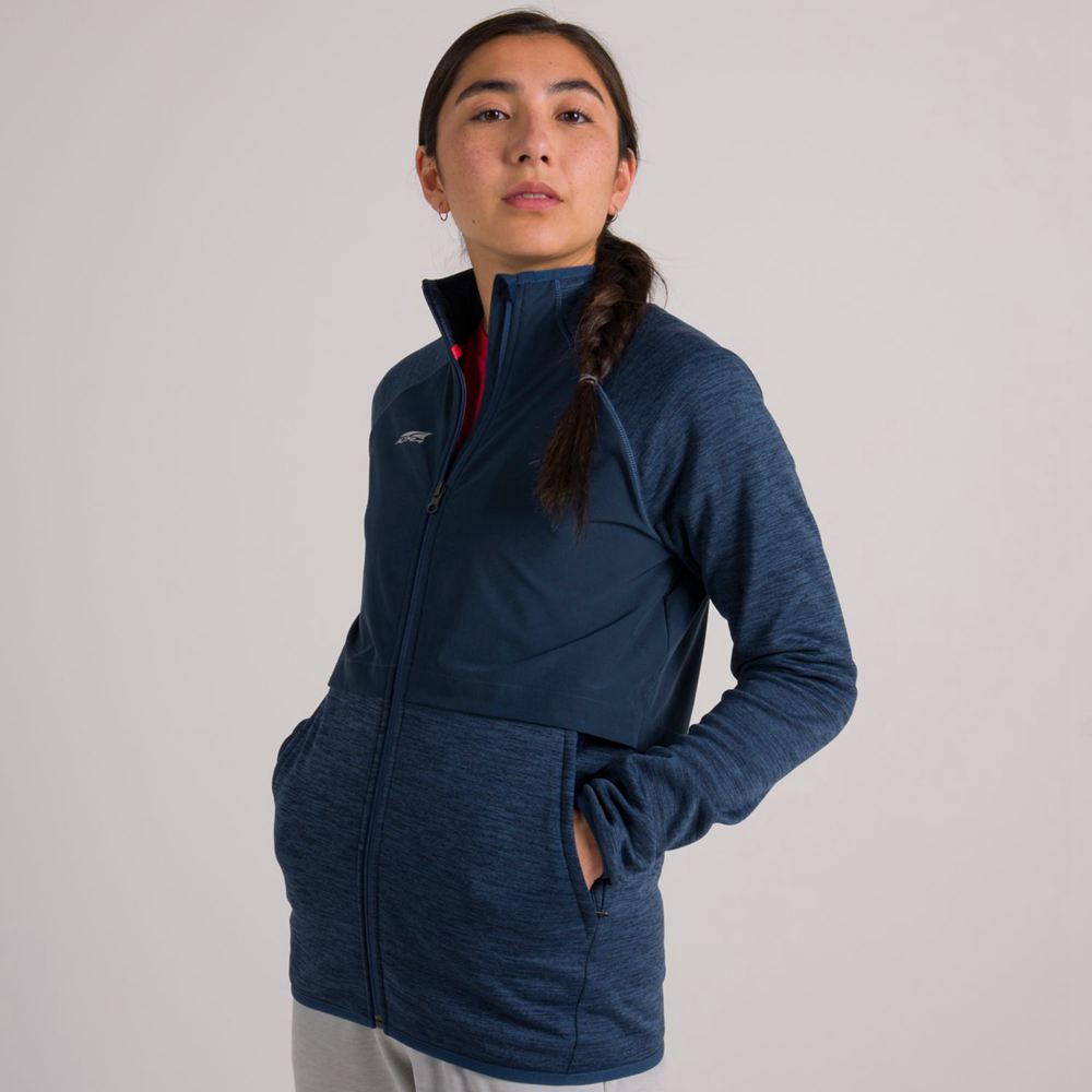 Veste Altra Everyday Hybrid Bleu Femme | UCG-65912551