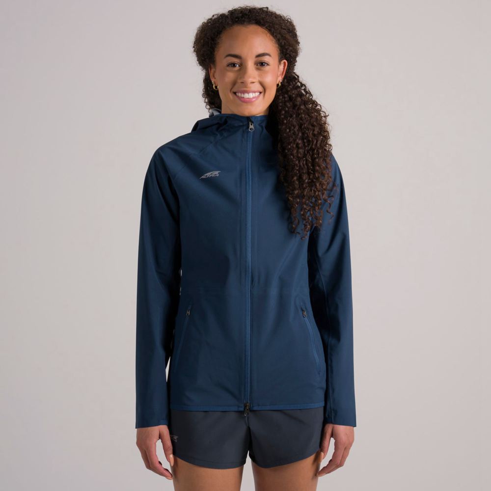 Veste Altra Waterproof Run Bleu Femme | FRP-41601175