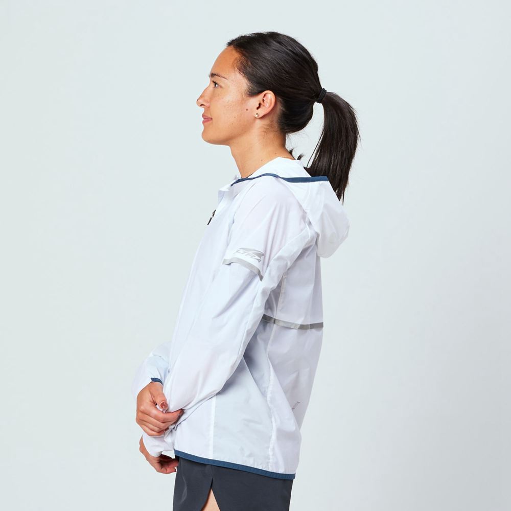 Coupe-Vent Altra Trail Blanche Femme | URM-34412838