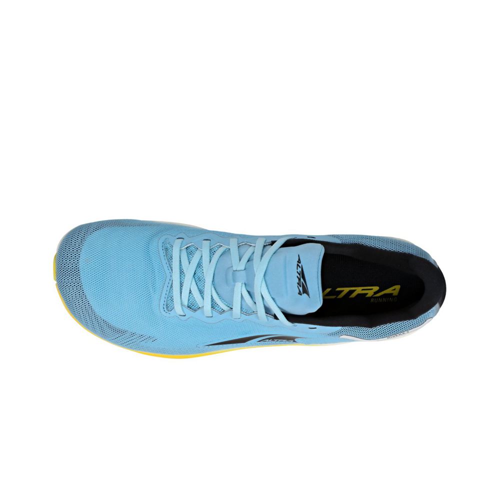 Chaussure de Marche Altra Rivera 3 Bleu Jaune Homme | RWI-72710298