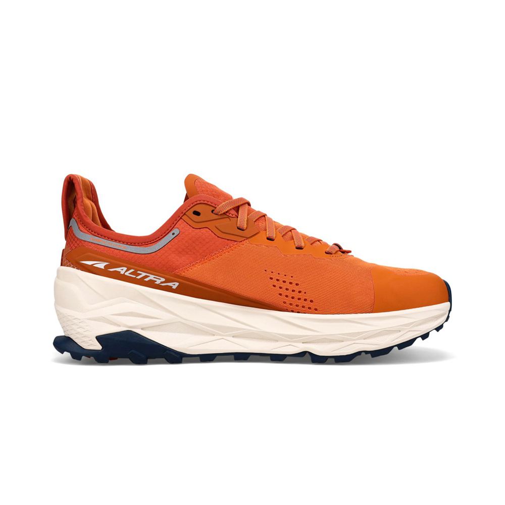 Chaussure de Marche Altra Olympus 5 Orange Homme | NSD-37245361