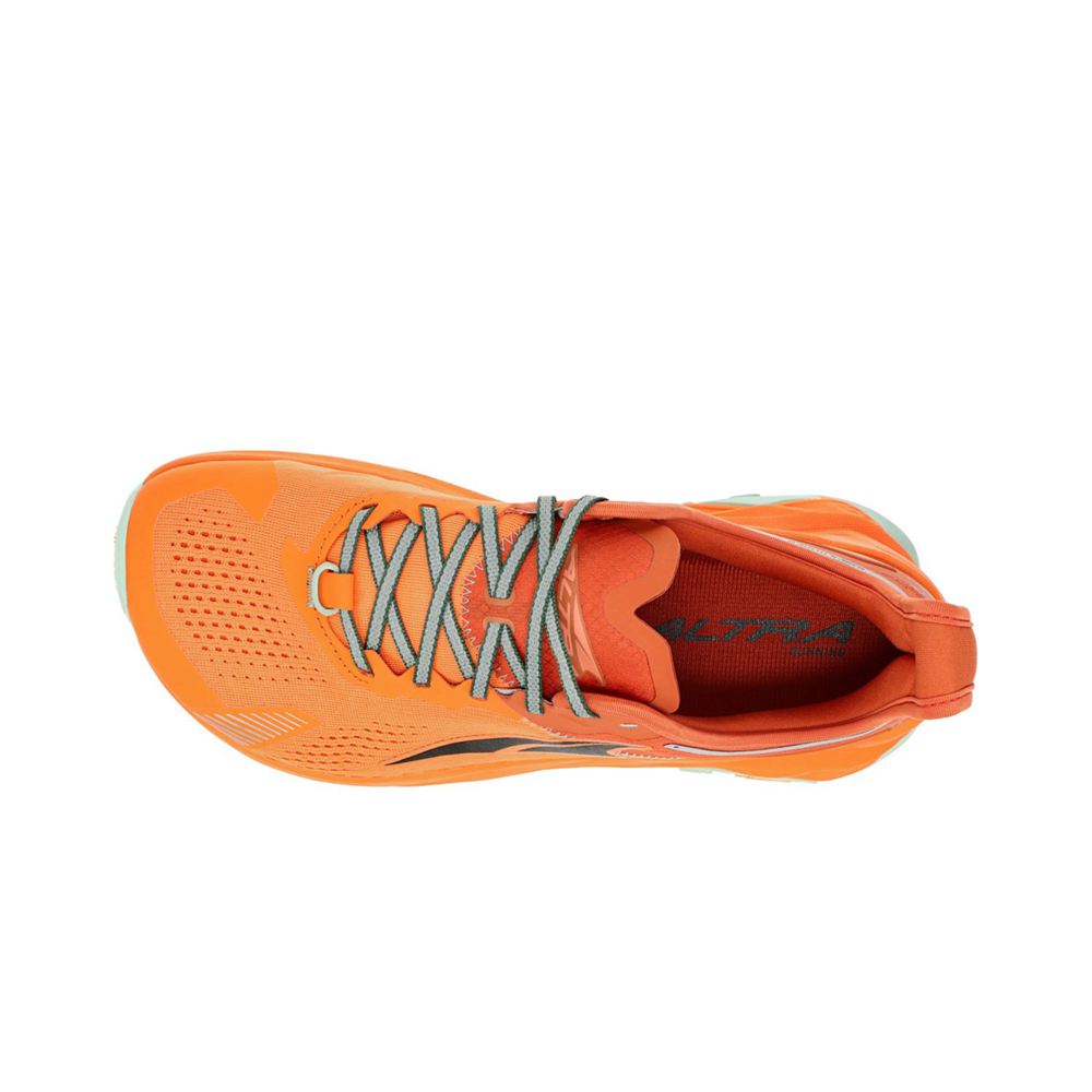 Chaussure de Marche Altra Olympus 5 Orange Homme | AED-39341210