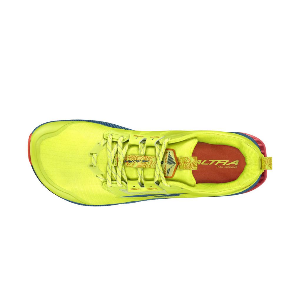 Chaussure de Marche Altra Lone Peak 8 Jaune Homme | PEP-78941085