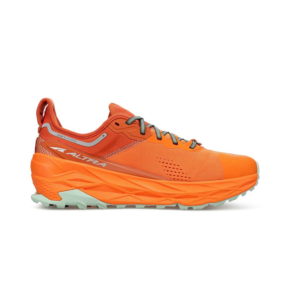 Chaussure de Marche Altra Olympus 5 Orange Homme | AED-39341210