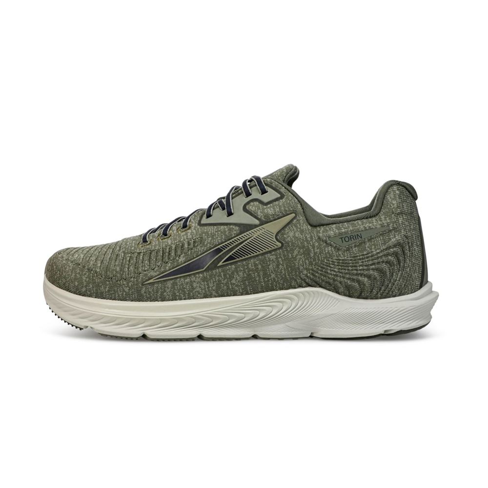 Chaussure de Marche Altra Torin 5 Luxe Vert Olive Homme | NAP-98284962