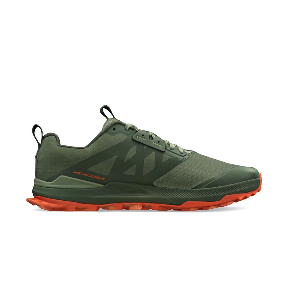 Chaussure de Marche Altra Lone Peak 8 Vert Olive Homme | ODM-18014889