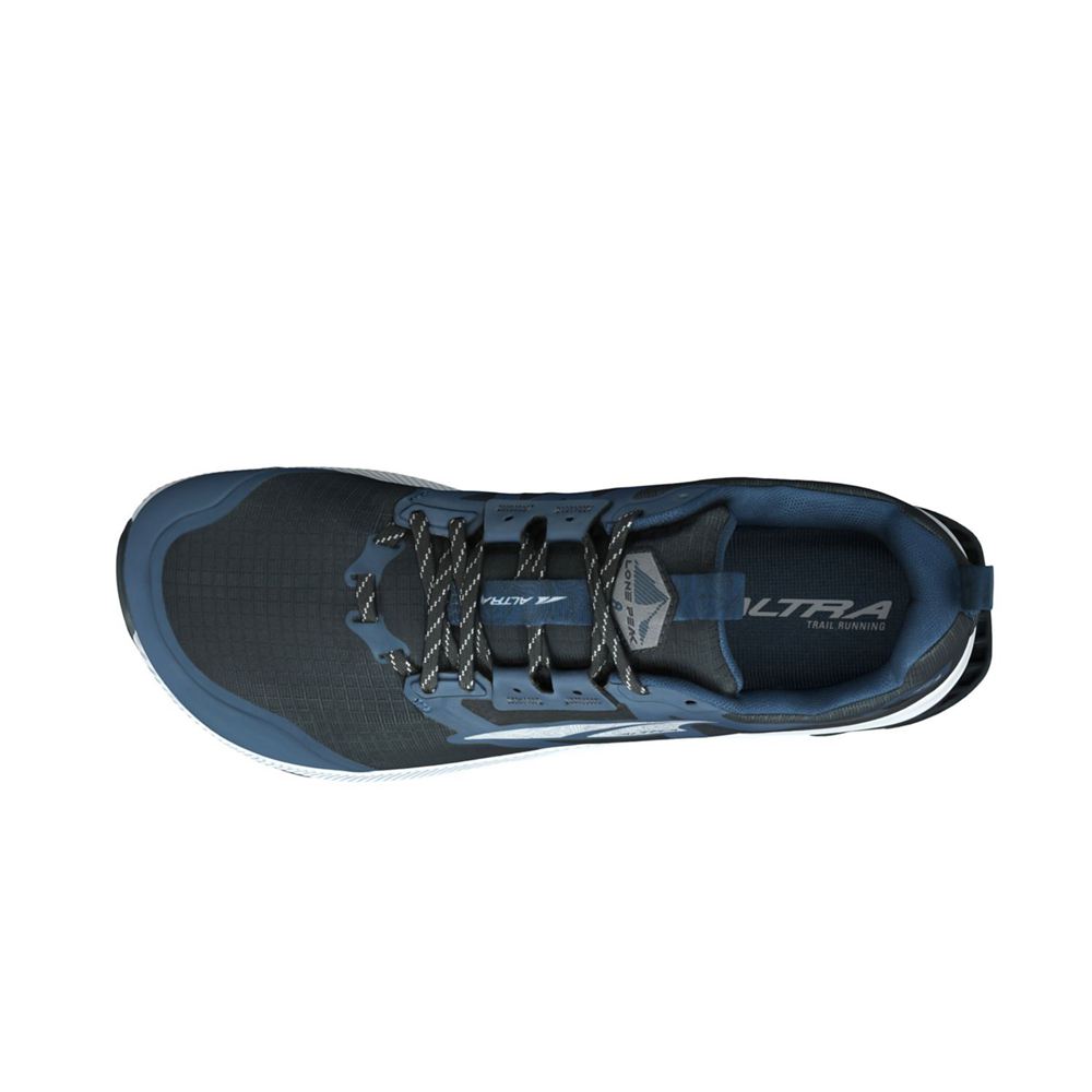 Chaussure de Marche Altra Lone Peak 8 Bleu Marine Noir Homme | ALK-57021615