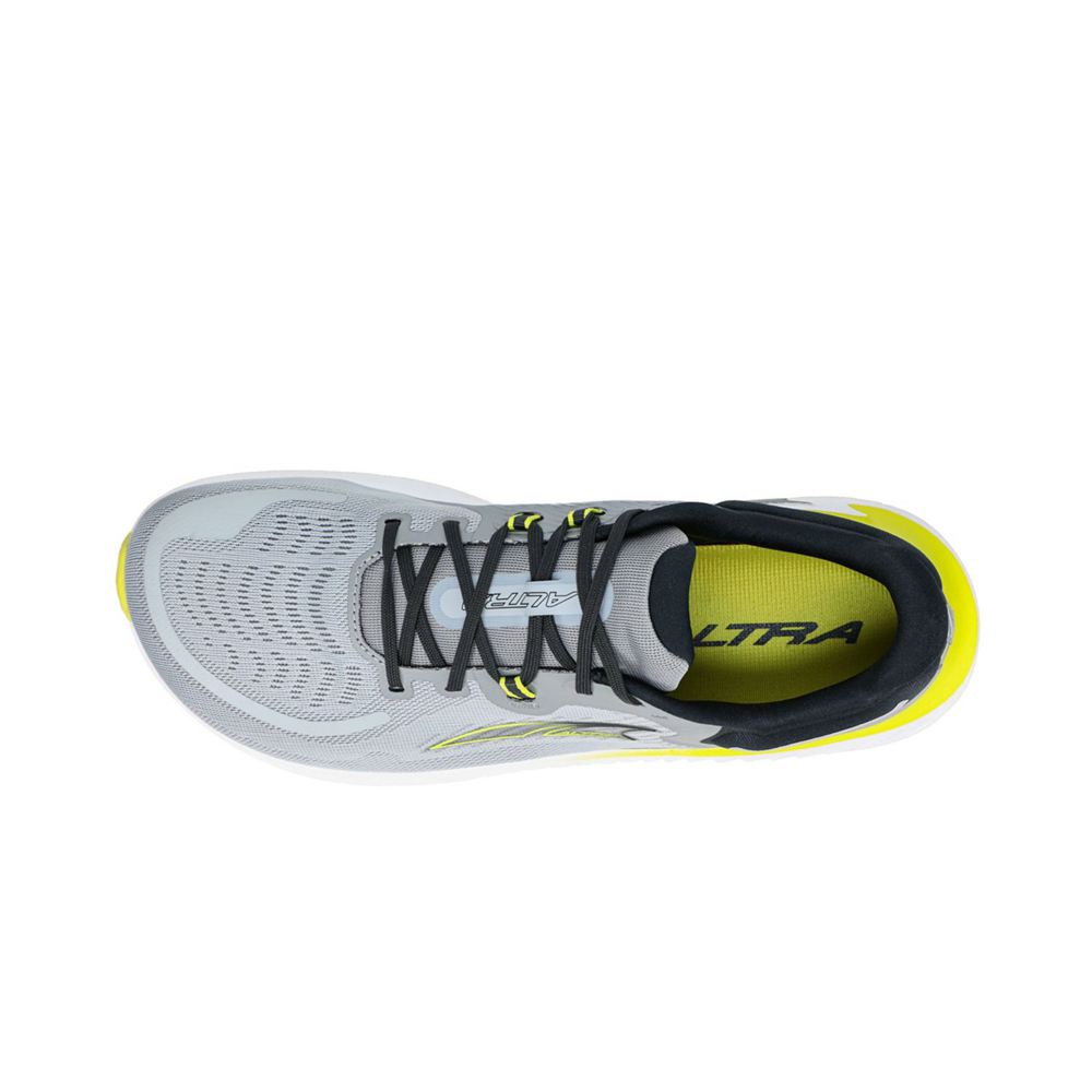 Chaussure de Marche Altra Paradigm 7 Grise Jaune Homme | AZO-68583484