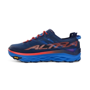 Chaussure Trail Running Altra Mont Blanc Bleu Rouge Homme | DCG-05501955