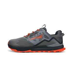 Chaussure Trail Running Altra Lone Peak ALL-WTHR Low 2 Grise Orange Homme | OLM-80085973