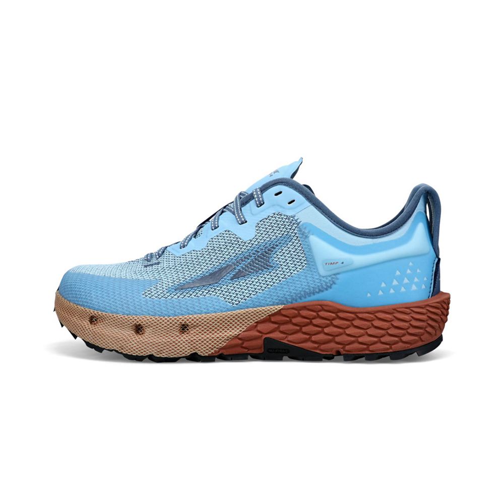 Chaussure Trail Running Altra Timp 4 Bleu Homme | QED-88667228