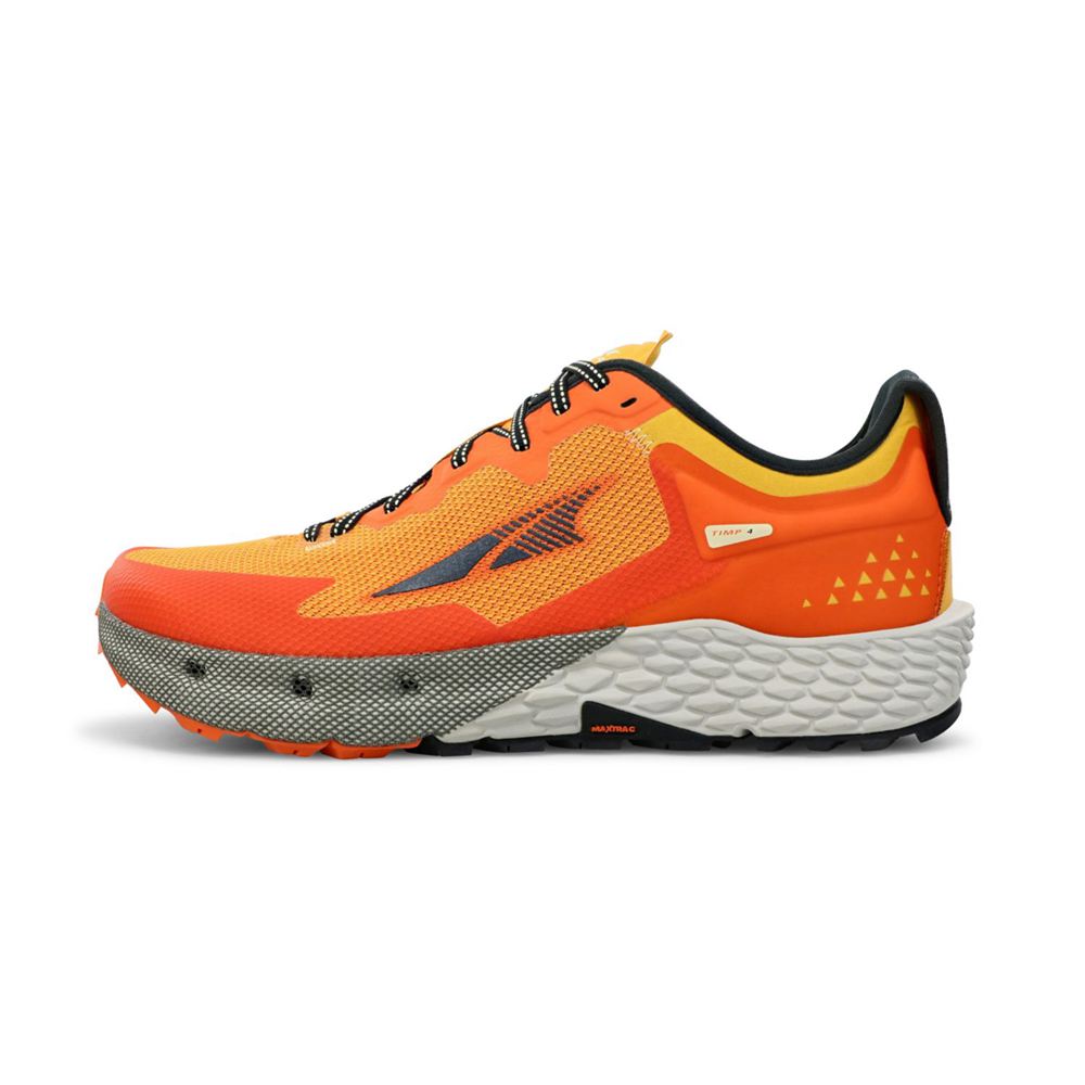 Chaussure Trail Running Altra Timp 4 Orange Homme | CCJ-92623618