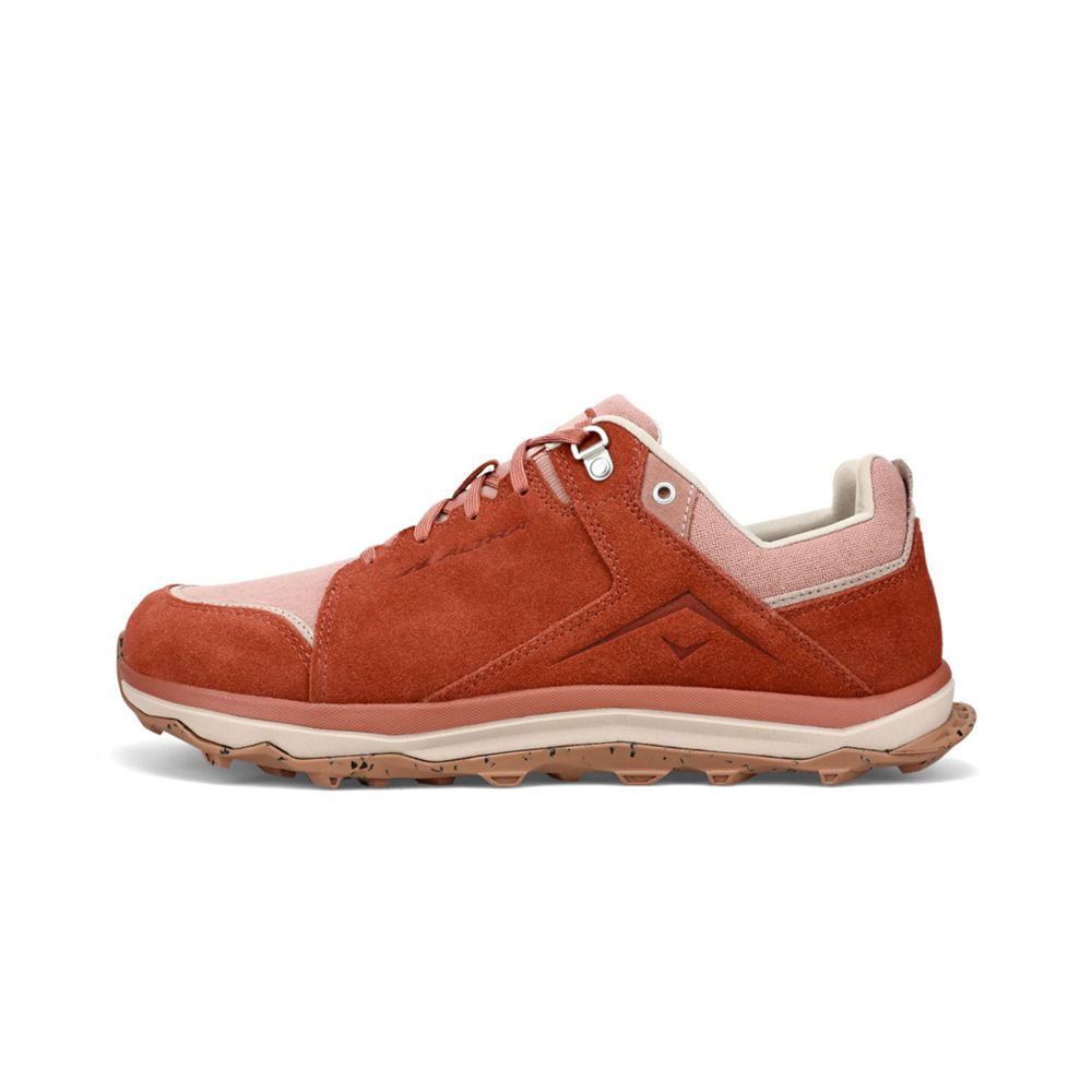 Chaussure Trail Running Altra LP Alpine Marron Rose Homme | KLT-39712511