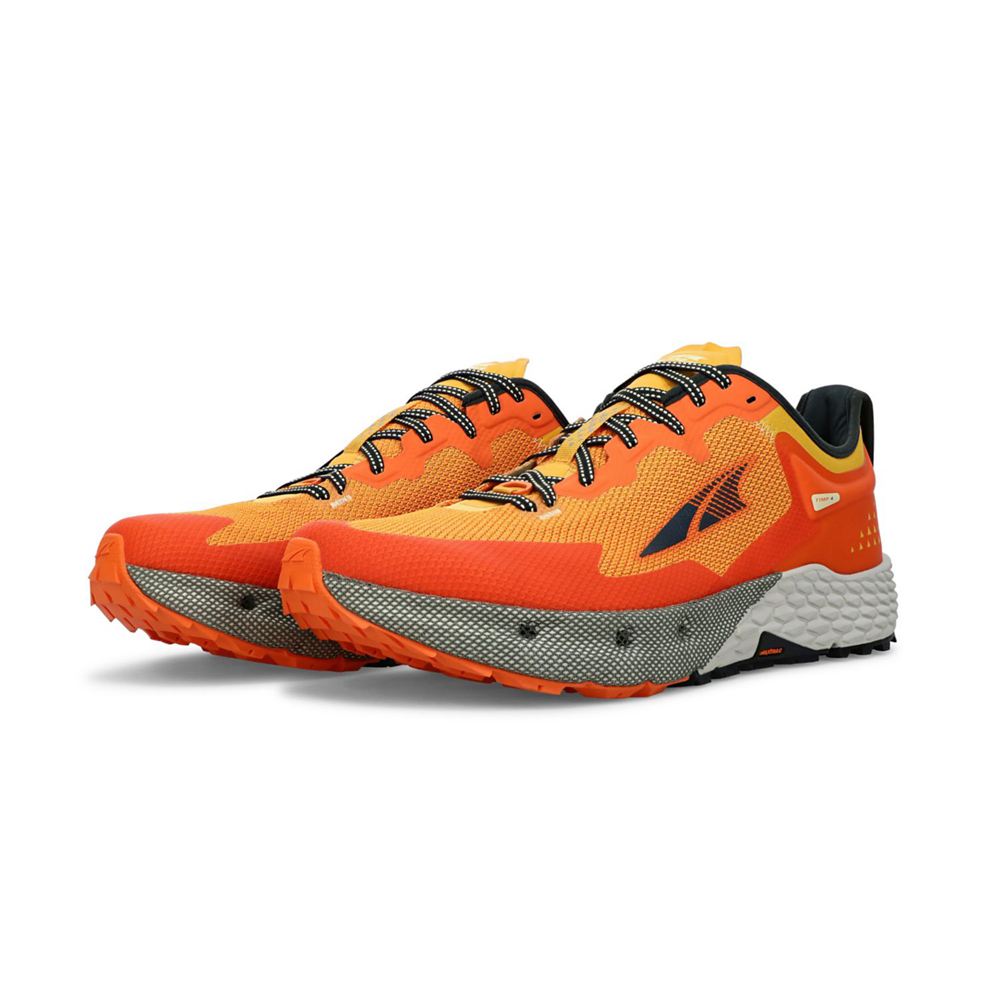 Chaussure Trail Running Altra Timp 4 Orange Homme | CCJ-92623618