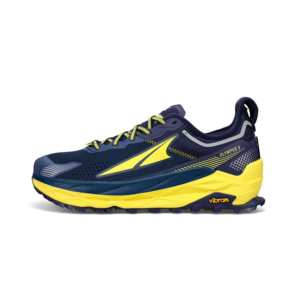 Chaussure Trail Running Altra Olympus 5 Bleu Marine Homme | EEG-17164300