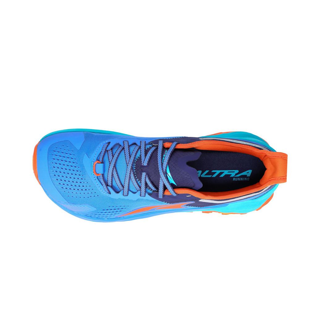 Chaussure Trail Running Altra Olympus 5 Bleu Homme | TVF-40918575