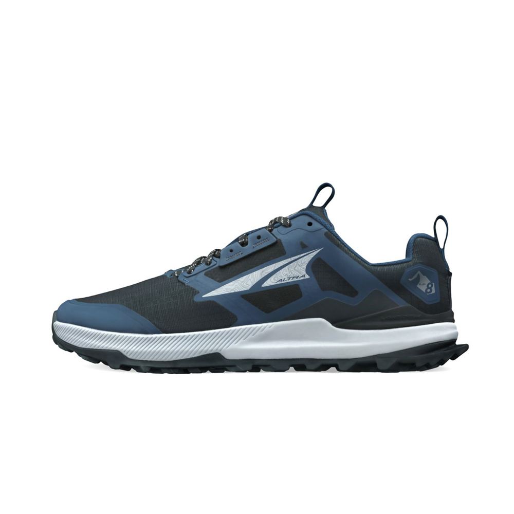 Chaussure Trail Running Altra Lone Peak 8 Bleu Marine Noir Homme | VJP-29636651