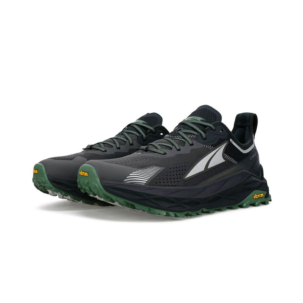 Chaussure Trail Running Altra Olympus 5 Noir Grise Homme | RBF-69145895