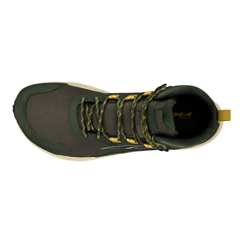 Chaussure Trail Running Altra Timp Hiker GTX Vert Olive Homme | NUU-50621896