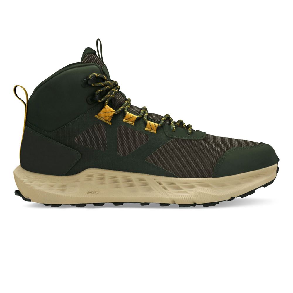 Chaussure Trail Running Altra Timp Hiker GTX Vert Olive Homme | NUU-50621896