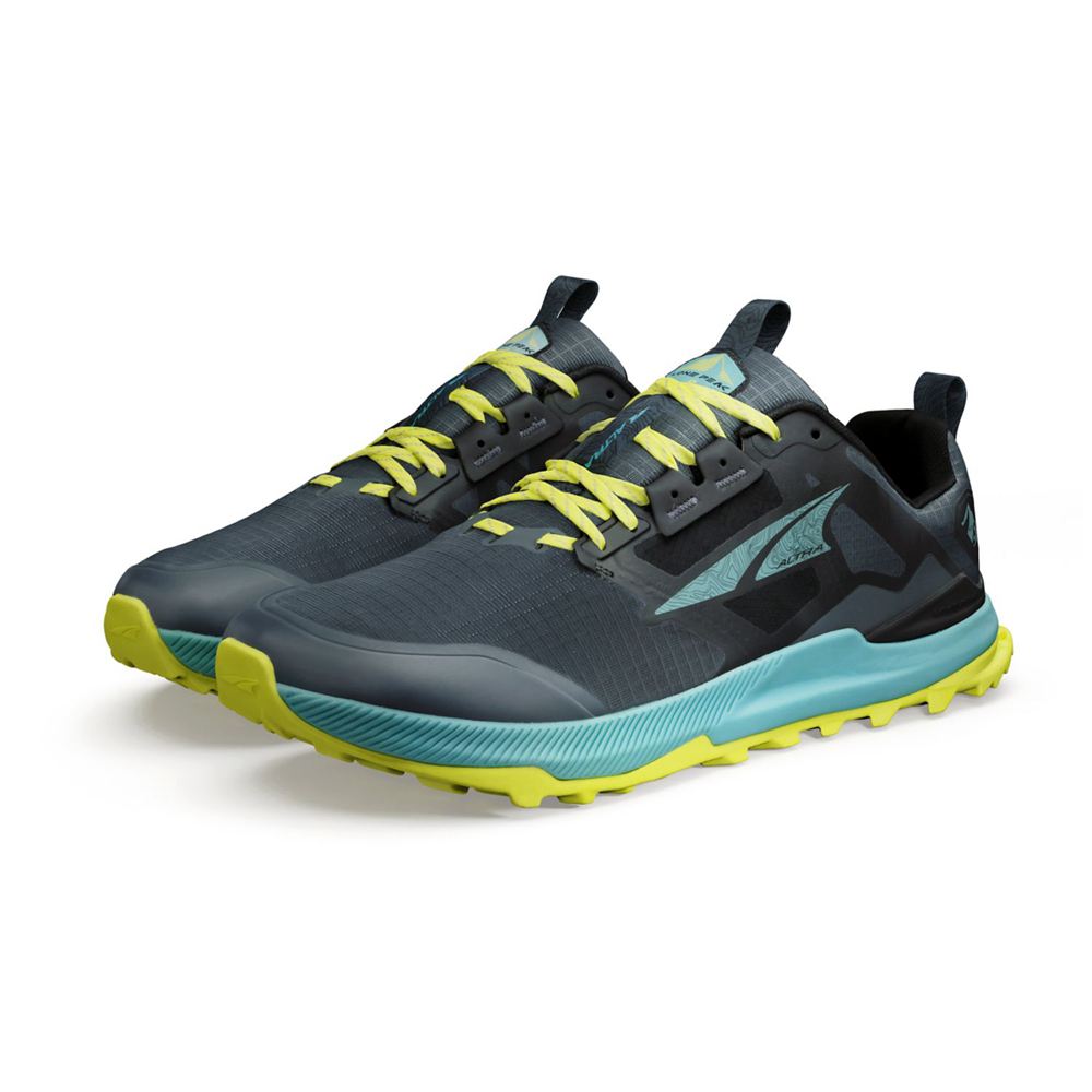 Chaussure Trail Running Altra Lone Peak 8 Noir Vert Homme | CVQ-65253847