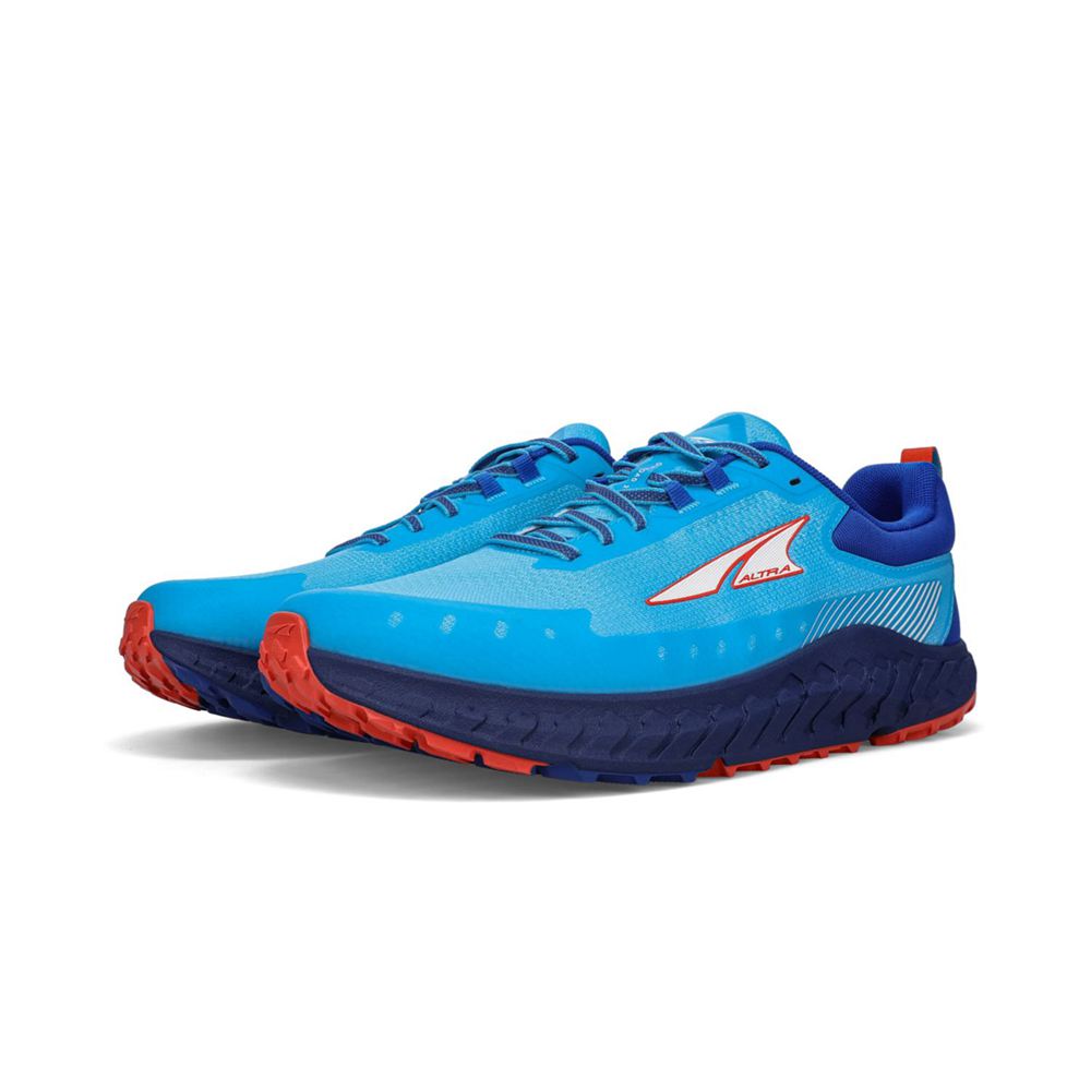 Chaussure Trail Running Altra Outroad 2 Bleu Homme | FVO-32403868