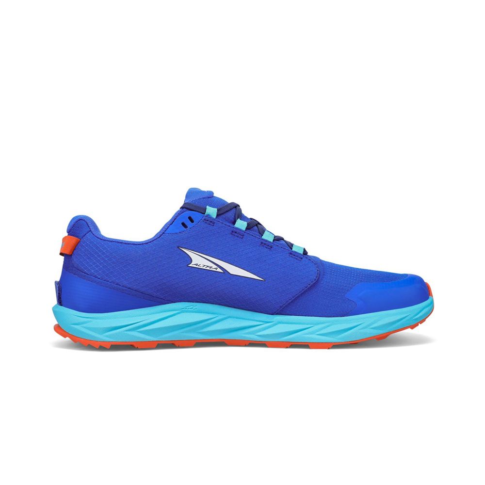 Chaussure Trail Running Altra Superior 6 Bleu Homme | LME-18908154