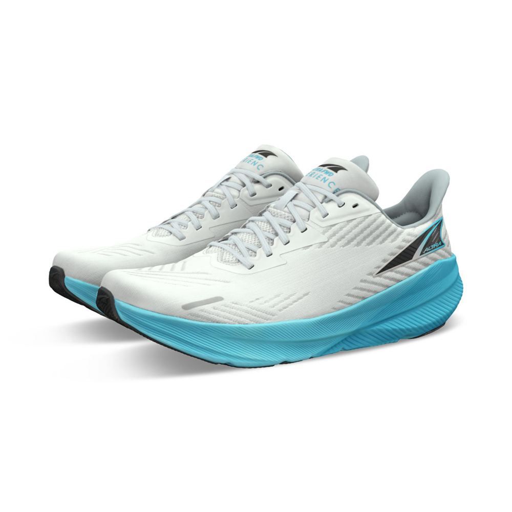 Chaussures Running Route Altra AltraFWD Experience Grise Bleu Homme | NLX-15345165