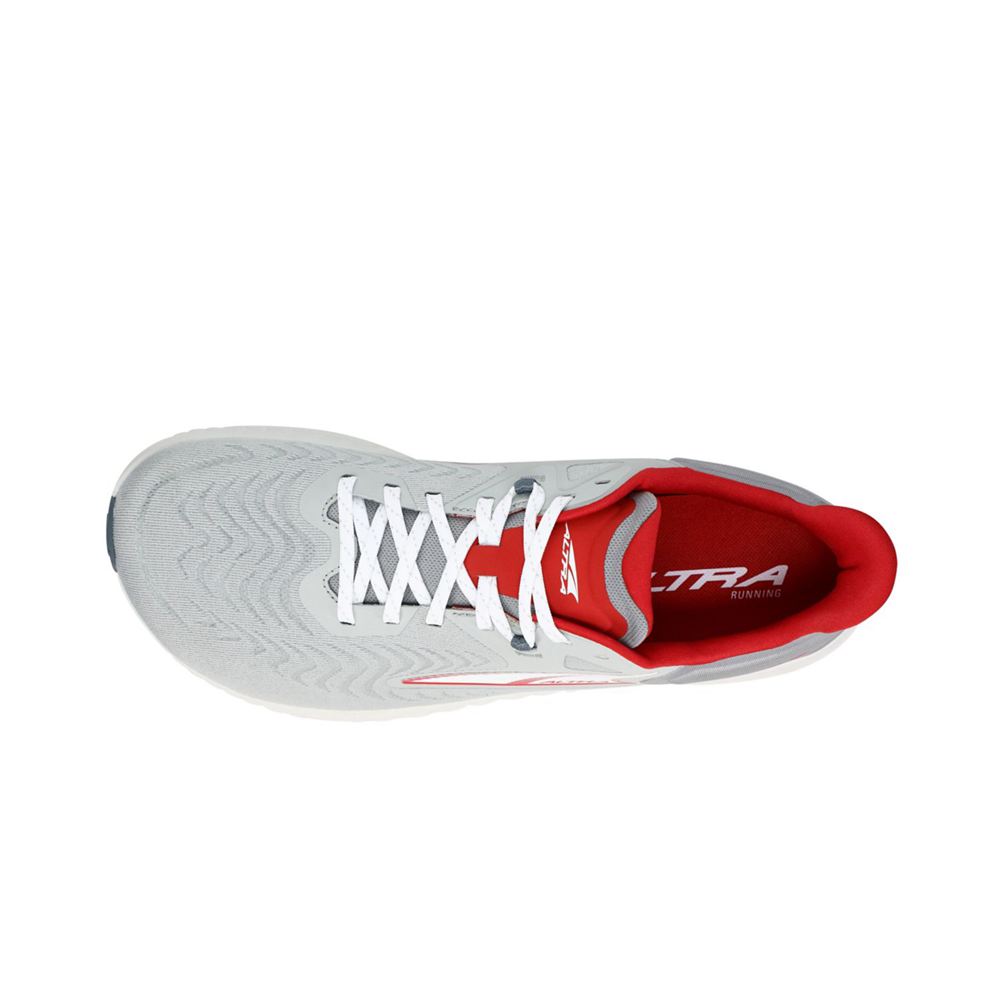 Chaussures Running Route Altra Torin 7 Grise Rouge Homme | AUY-80144625