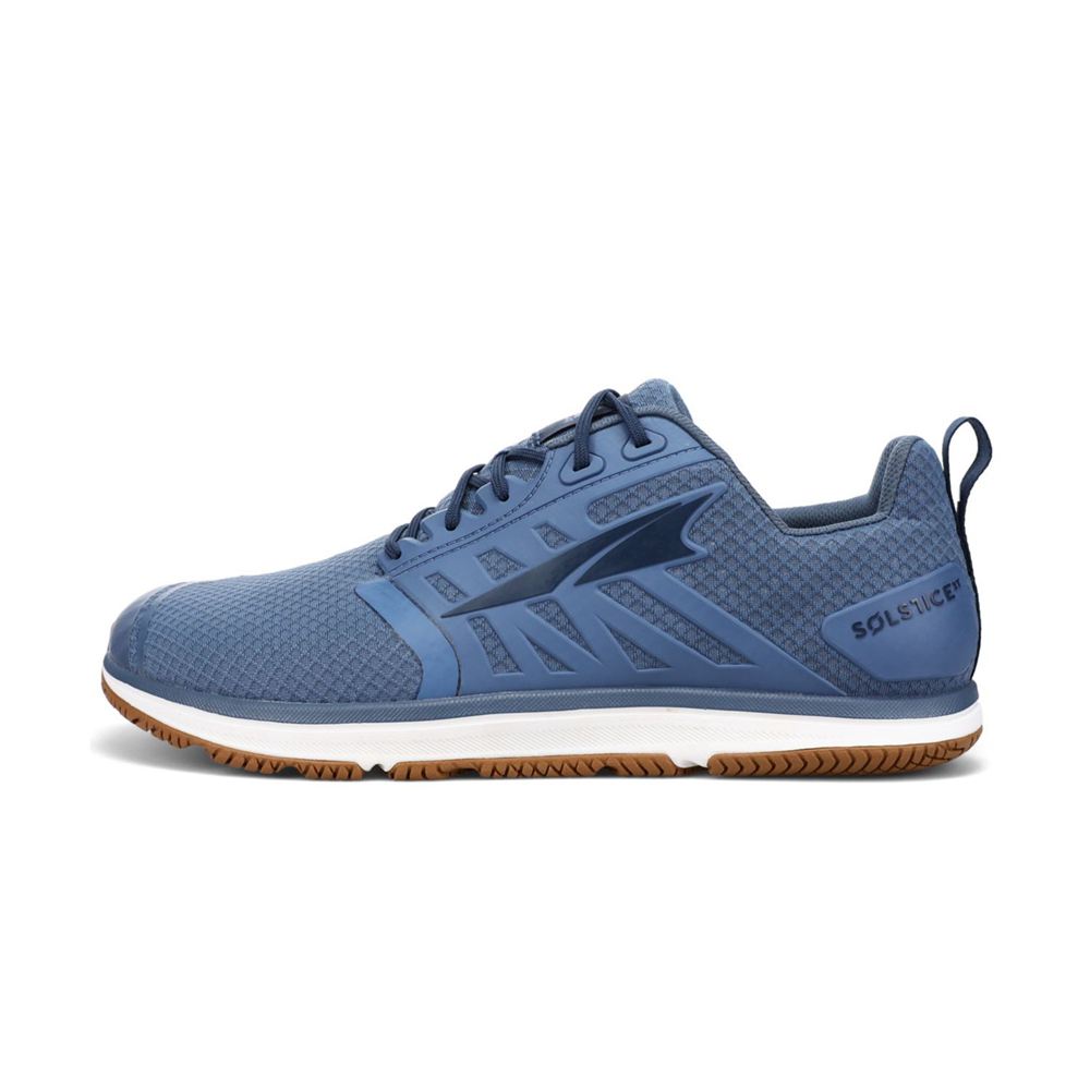 Chaussures Running Route Altra Solstice XT 2 Bleu Homme | HYH-67454916