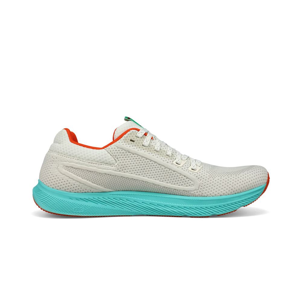 Chaussures Running Route Altra Escalante 3 Blanche Vert Homme | HUZ-67293764