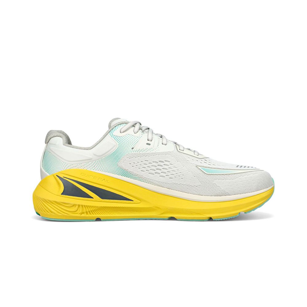 Chaussures Running Route Altra Paradigm 6 Grise Jaune Homme | MNP-26224992