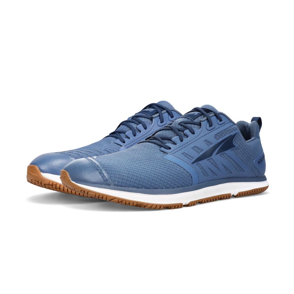 Chaussures Running Route Altra Solstice XT 2 Bleu Homme | HYH-67454916