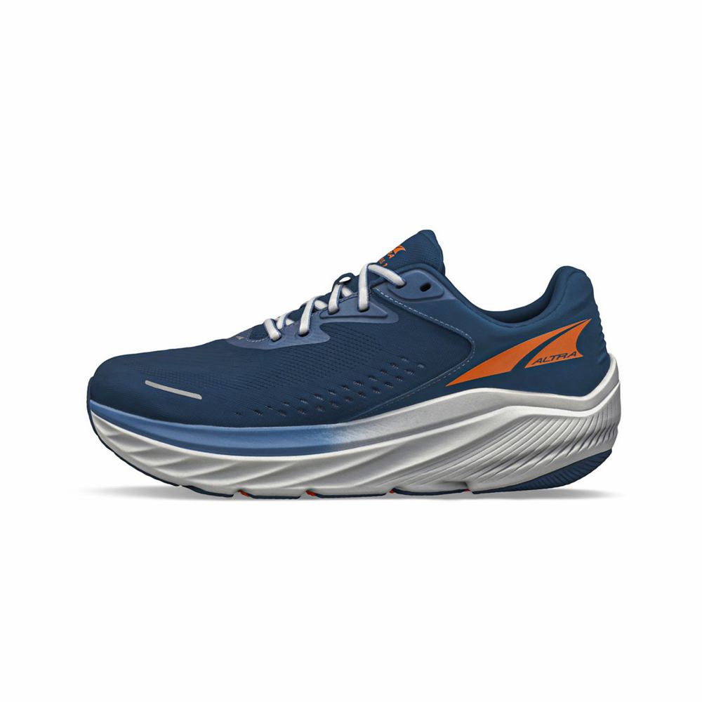 Chaussures Running Route Altra VIA Olympus 2 Bleu Marine Homme | AQV-69757348