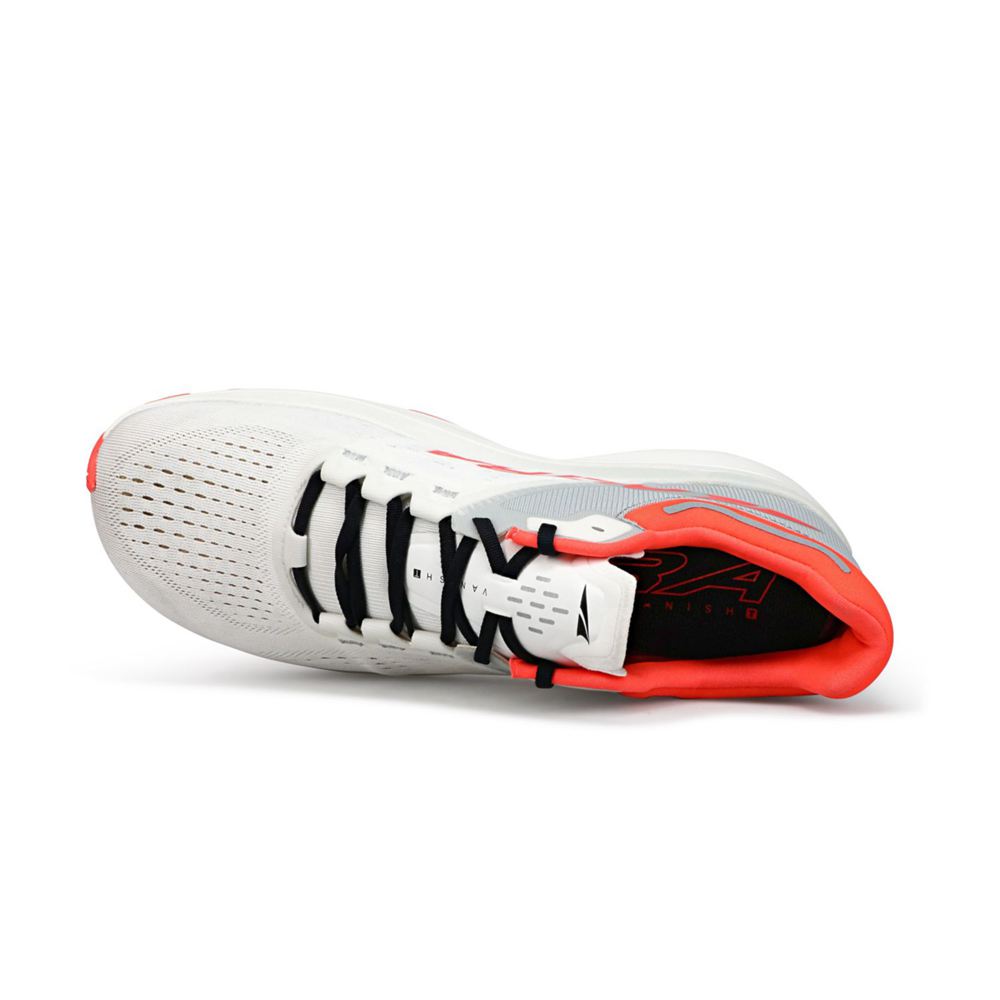 Chaussures Running Route Altra Vanish Tempo Blanche Rouge Homme | RWR-68745849