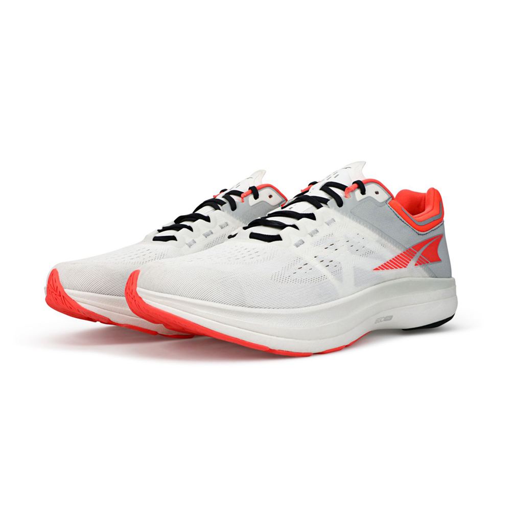 Chaussures Running Route Altra Vanish Tempo Blanche Rouge Homme | RWR-68745849