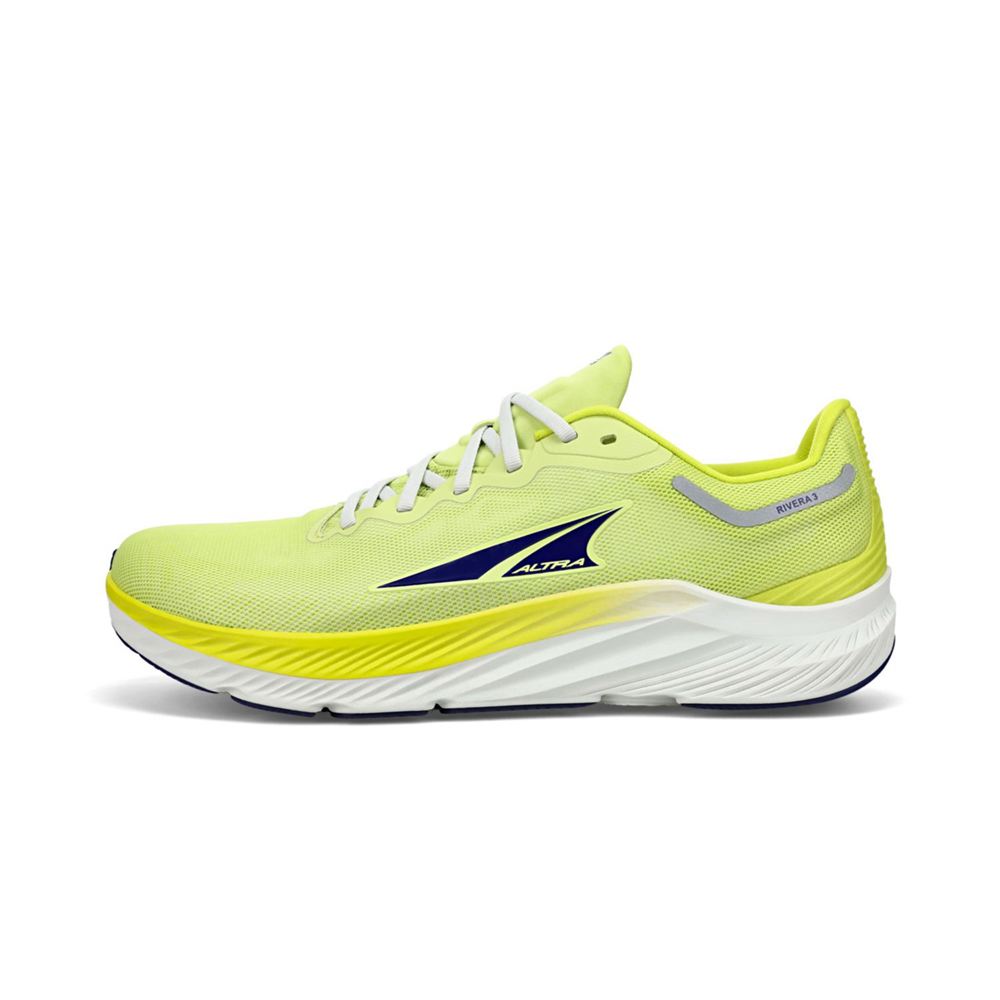 Chaussures Running Route Altra Rivera 3 Vert Homme | HDB-97921545