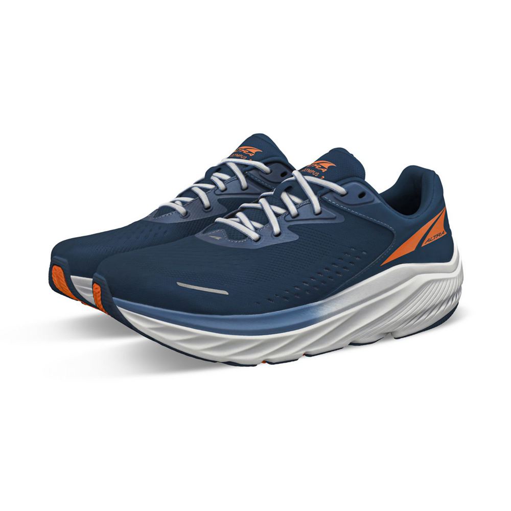 Chaussures Running Route Altra VIA Olympus 2 Bleu Marine Homme | AQV-69757348