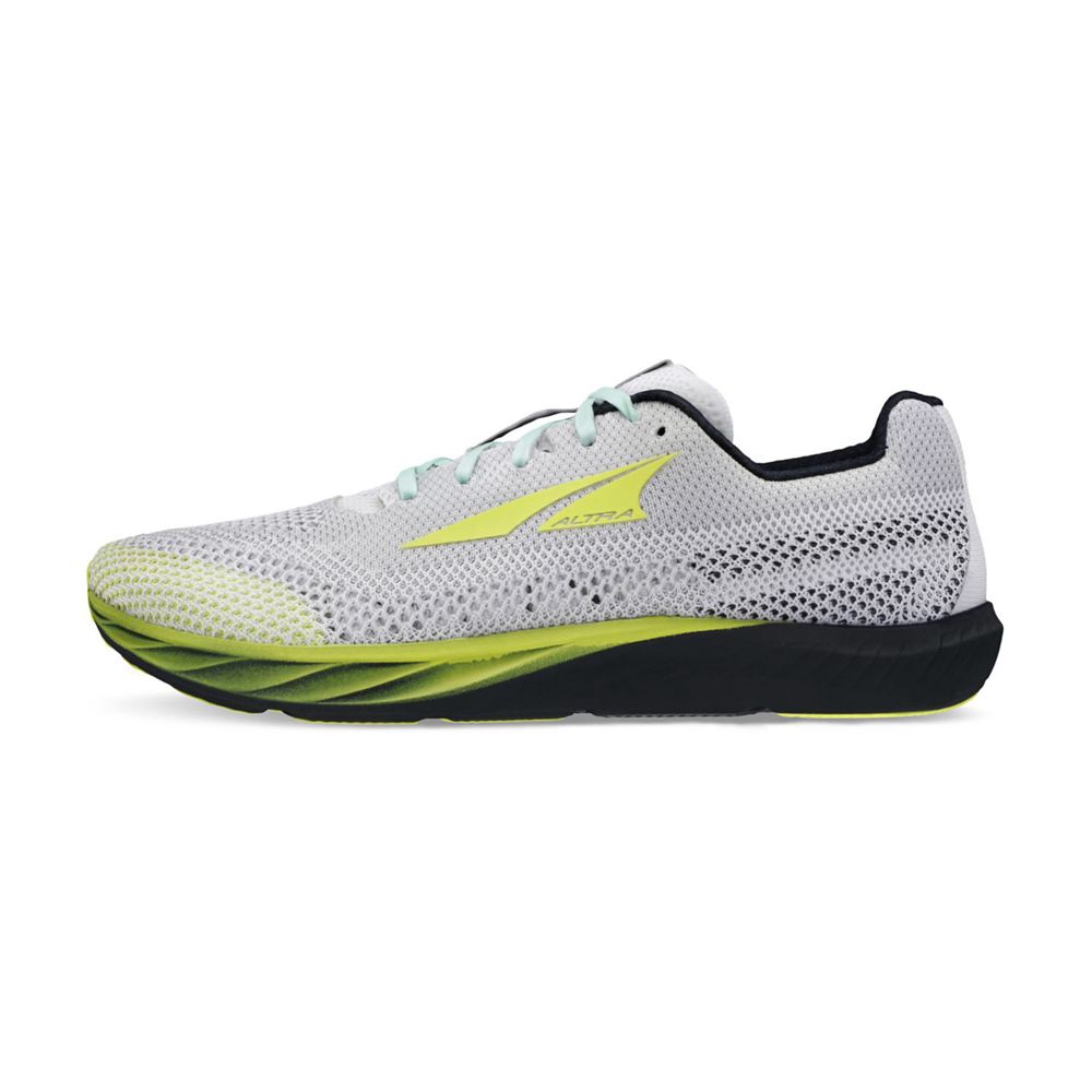 Chaussures Running Route Altra Escalante Racer 2 Blanche Noir Homme | BBW-92345448