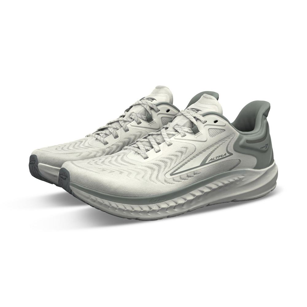 Chaussures Running Route Altra Torin 7 Blanche Homme | JFN-16393845