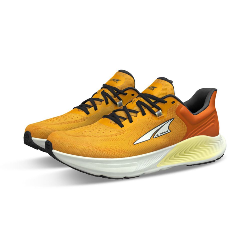 Chaussures Running Route Altra Provision 8 Orange Homme | OFF-76140031